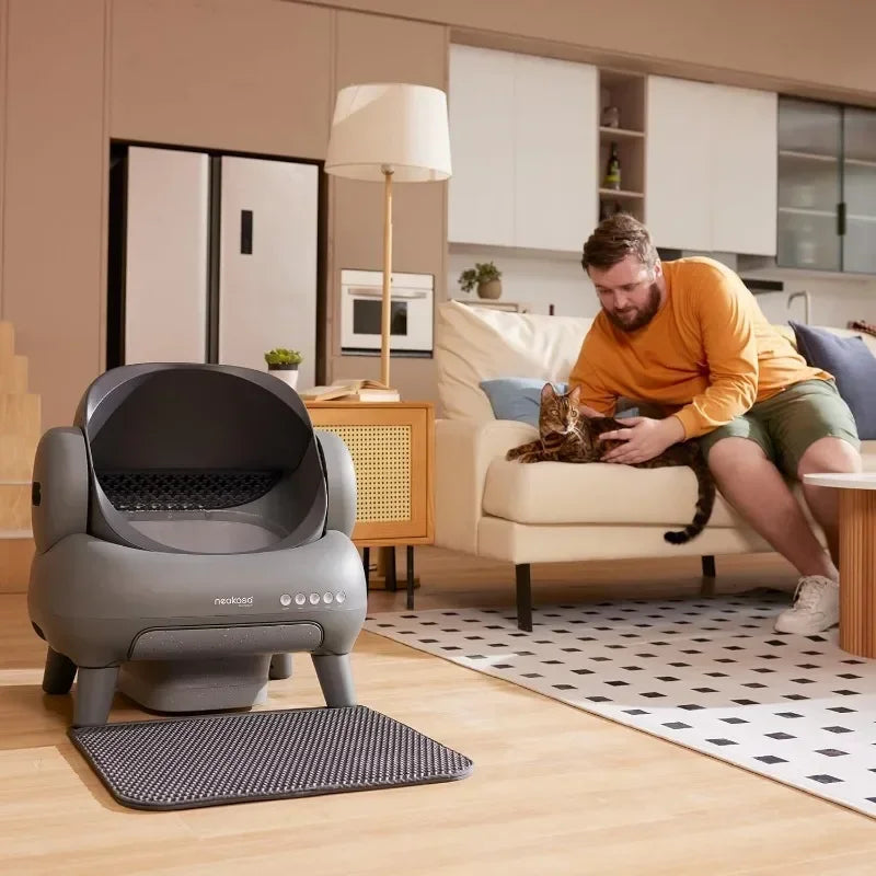 Origin  M1 Large Low noise Odor Eliminator App Control Intelligent Electric Self Cleaning Smart Automatic Cat Litter Box