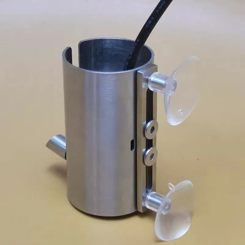 Stainless Steel MINI Film Processor Oil Removal Fish Tank Aquarium Filter Pump