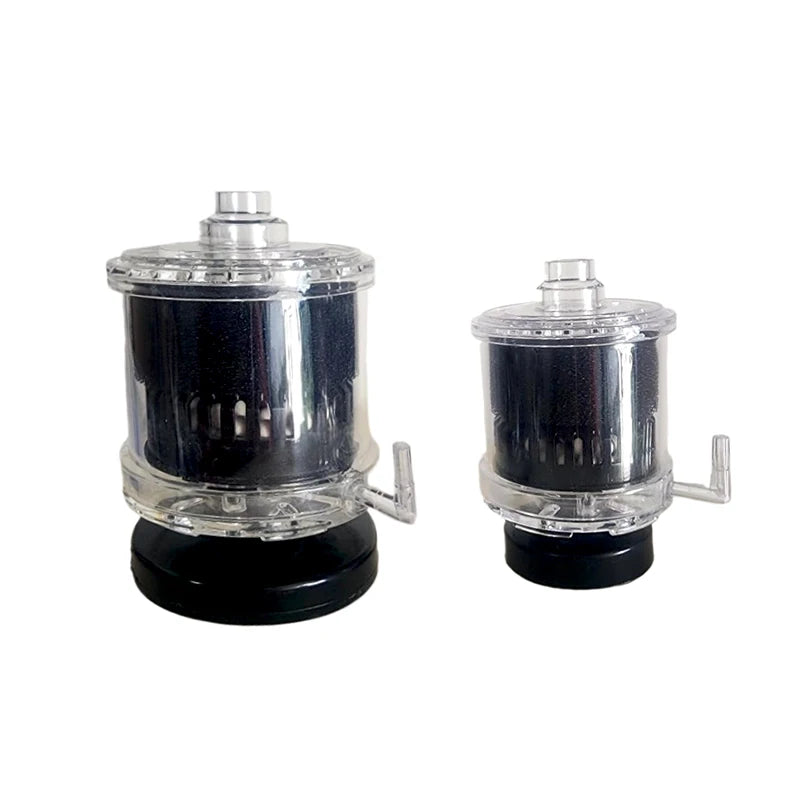 Aquarium Filter Fish Poop Stool Toilet Manure Suction Filter Collector Fish Tank Bio-Sponges With Media Balls Oxygen Increasing