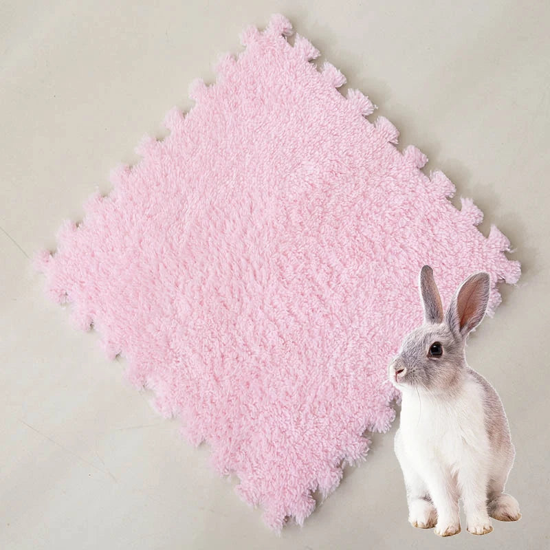 30*30cm 1-10Pcs Pet Warming Pad EVA Foam Guinea Pig Hamster Rabbit Soft Sleeping Mat  Sleeping Mat Blanket Bed Pet Accessories