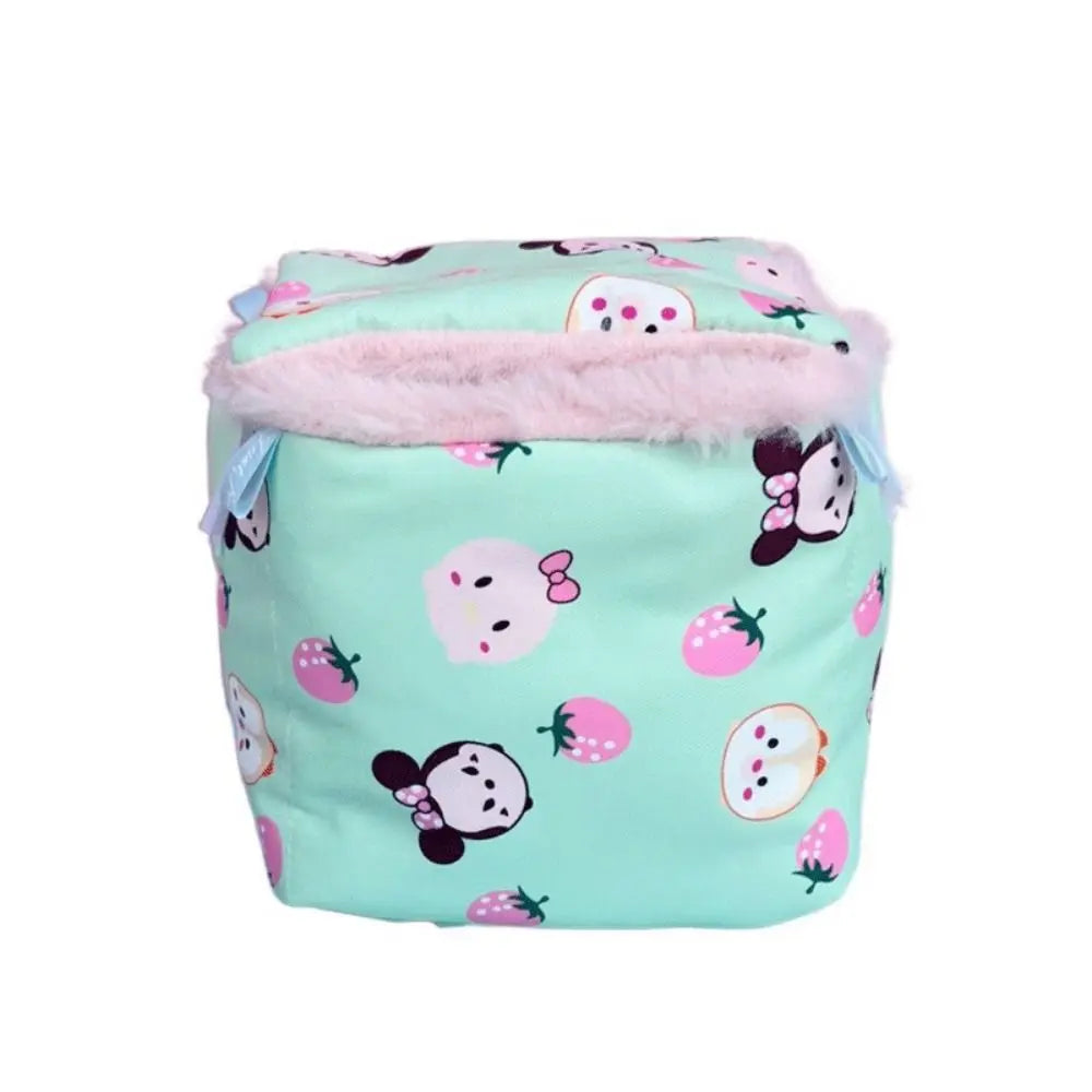 Waterproof Cloth Hamster Cotton Nest Soft Cotton Guinea Pigs House Comfortable Warm Hamster Sleeping Bag Spring