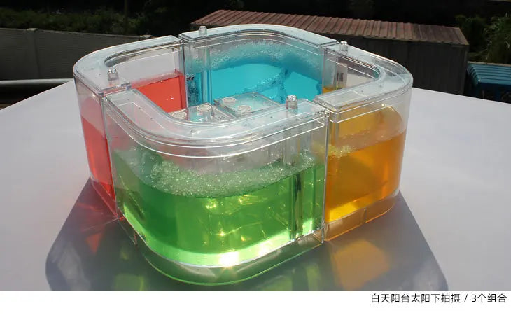 1PCS 3D Insect Acrylic For Ant Farm Observed Expansion Maze House Educational Decor Accessories Look into World Bug Box