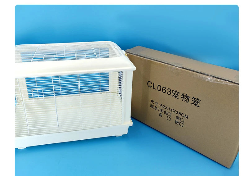 Pet Cage Hamster Cages 60cm Base Heightening Bear Oversized Acrylic Transparent Ornamental Hamsters Supplies