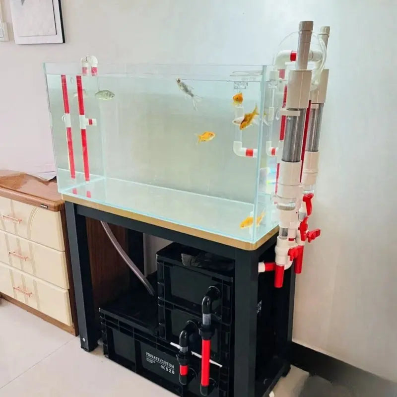 Aquarium Siphon Fish Tank Bottom Filter Sucking Stool Siphon Vacuum Cleaner Water Filter Siphons Fish Toilet Aquarium Cleaning