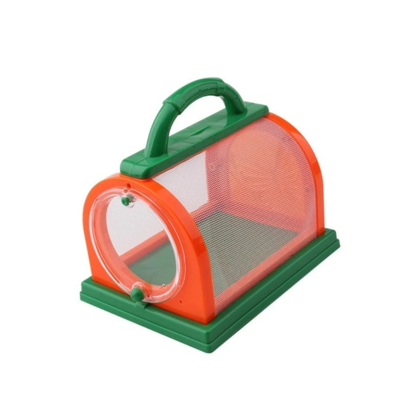 Summer Bird Cage Parrot Transfer Large Space Portable Parrot Carrying Cage Breathable Insect Observation Cages Bird Accessories