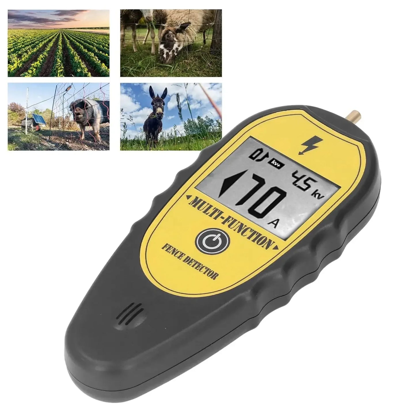 Sustainable  Digital Fence Tester for Fence Volt up to 15 Kv Fence Scout Fault Finder