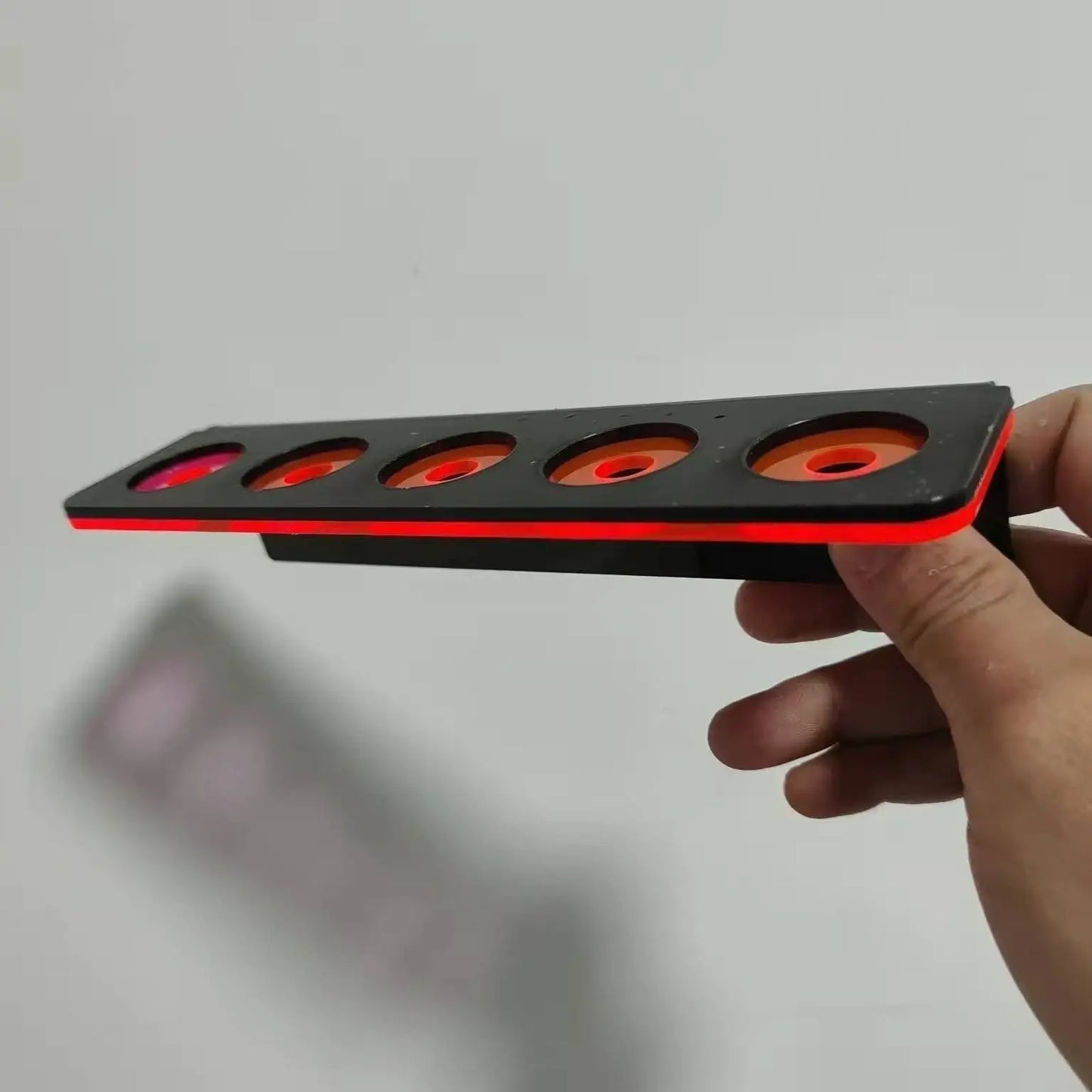 Fluorescent Coral Frag Plug Bracket Growing Holder Acrylic Rack Marine Reef Stand Aquarium Accessories Fish Tank Decoration