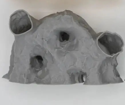Fish Tank Underground Cave for Fish Shrimp Reptile Shelter Hiding Houses, Landscaping Ornaments 3D Printing Aquarium Decorations