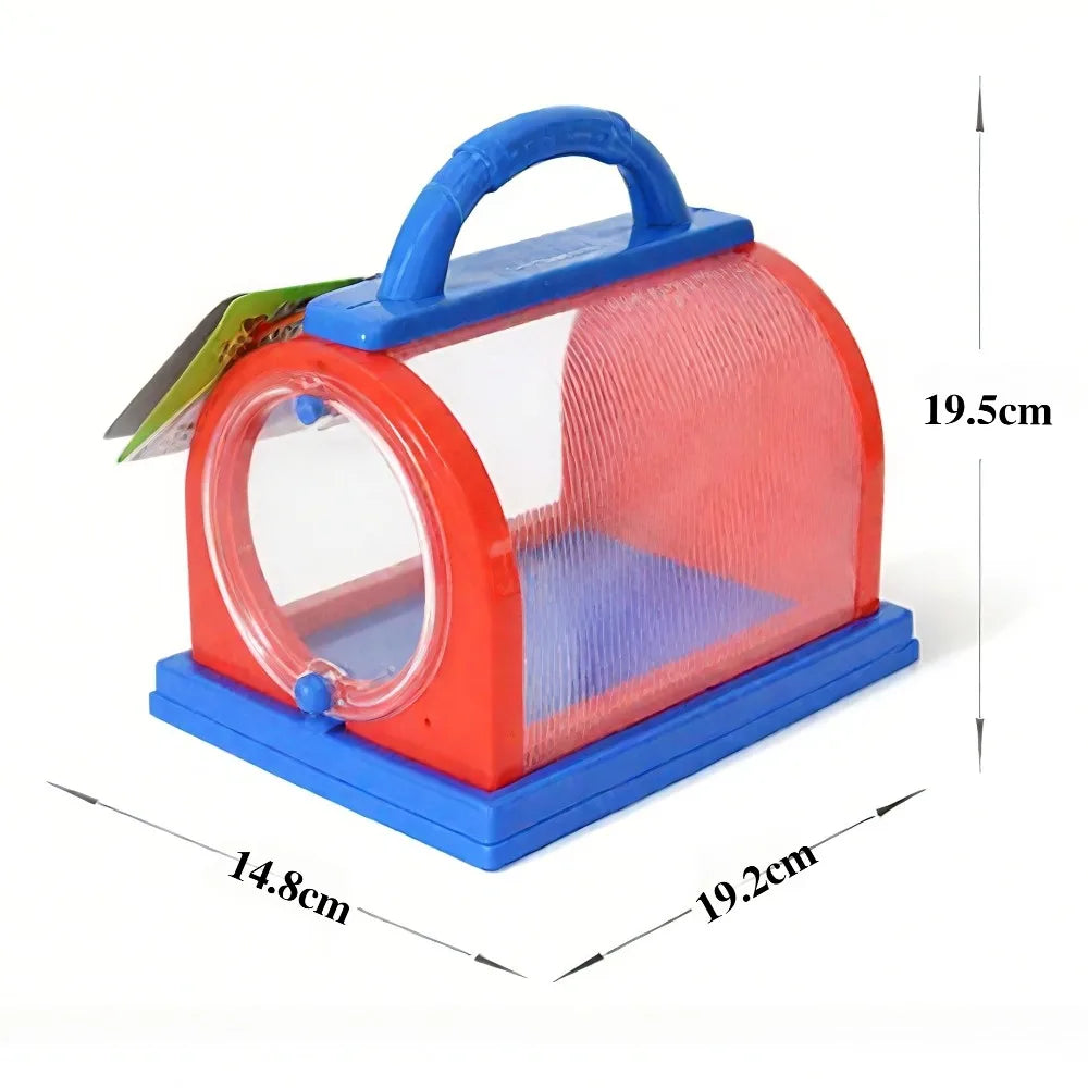 Summer Bird Cage Parrot Transfer Large Space Portable Parrot Carrying Cage Breathable Insect Observation Cages Bird Accessories