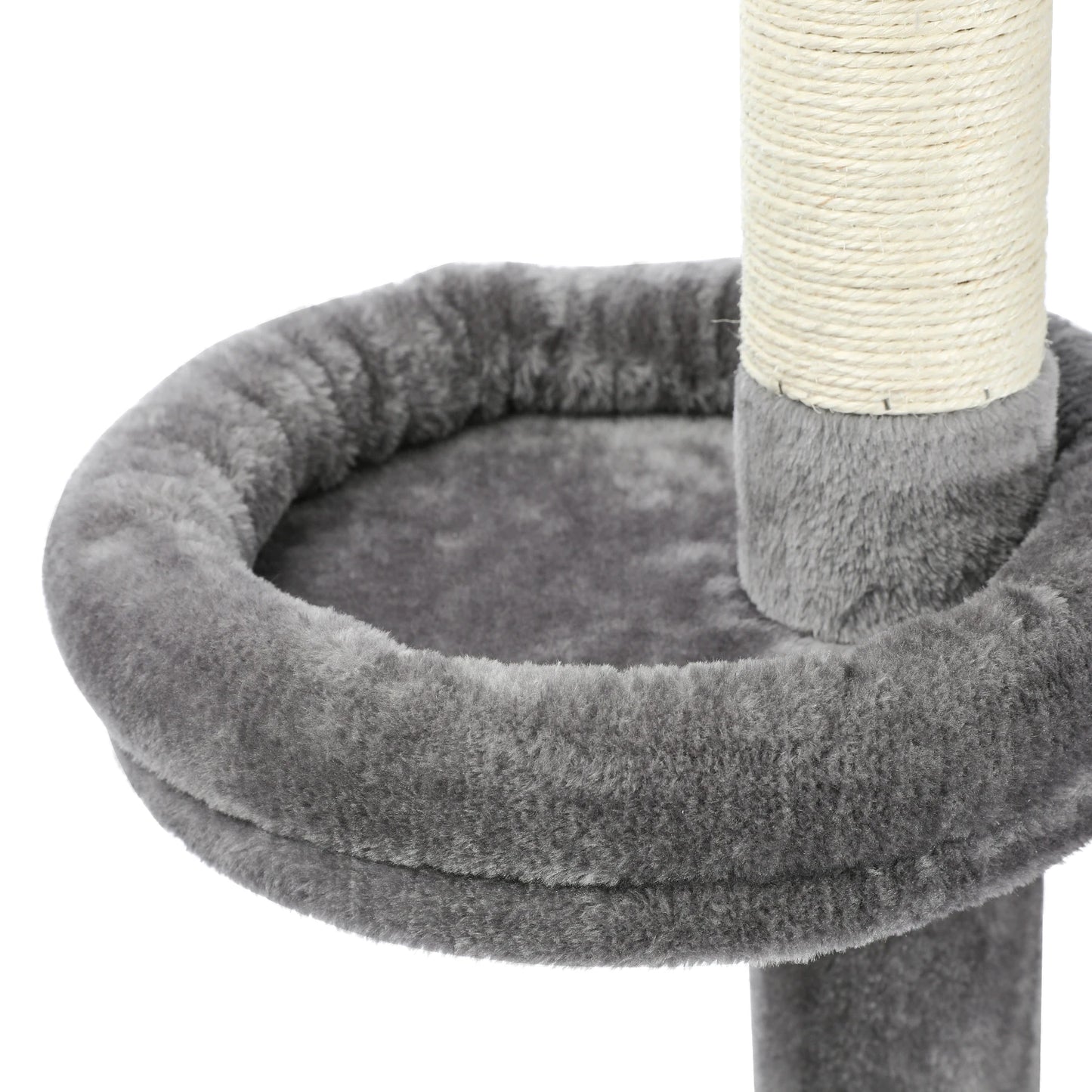 Adjustable Floor-to-Ceiling Vertical Cat Tree Tower Stable Tall Cat Climbing Tree Cat Kittens Cat Toy Suitable for Indoor Cats