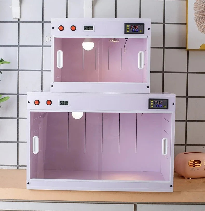 Parrot Thermostatic Feeding Box Reptile Temperature Control Waterproof Terrarium Birds Smart Box Reptiles  Guinea Pigs Pet Habitat House