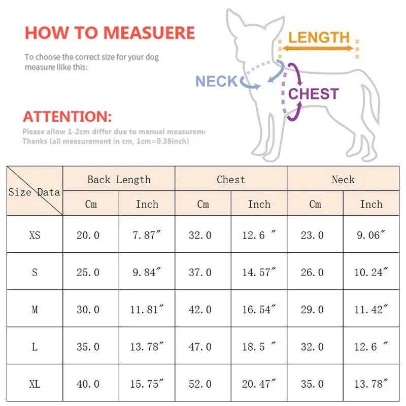 Towable Pet Jumpsuit with Buckle Winter Warm Puppy Dog Suit Clothes for Small Dogs Yorkshire Shih Tzu Overalls Clothing