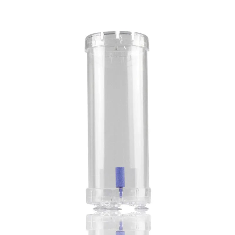 Aquarium Filter Fish Tank Fluidized Moving Bed Filter Bubble Bio Filter Media With Air Stone And Sponge Filters Transparent