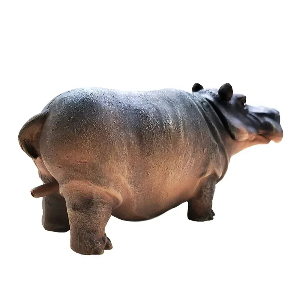 Fish Tank Decorations Hippo Creative Pneumatic Oxygen Pump Levels Aquarium Remove Oil Film Perfect Aquarium Ornament Air Bubbler