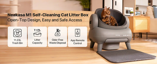 Origin  M1 Large Low noise Odor Eliminator App Control Intelligent Electric Self Cleaning Smart Automatic Cat Litter Box