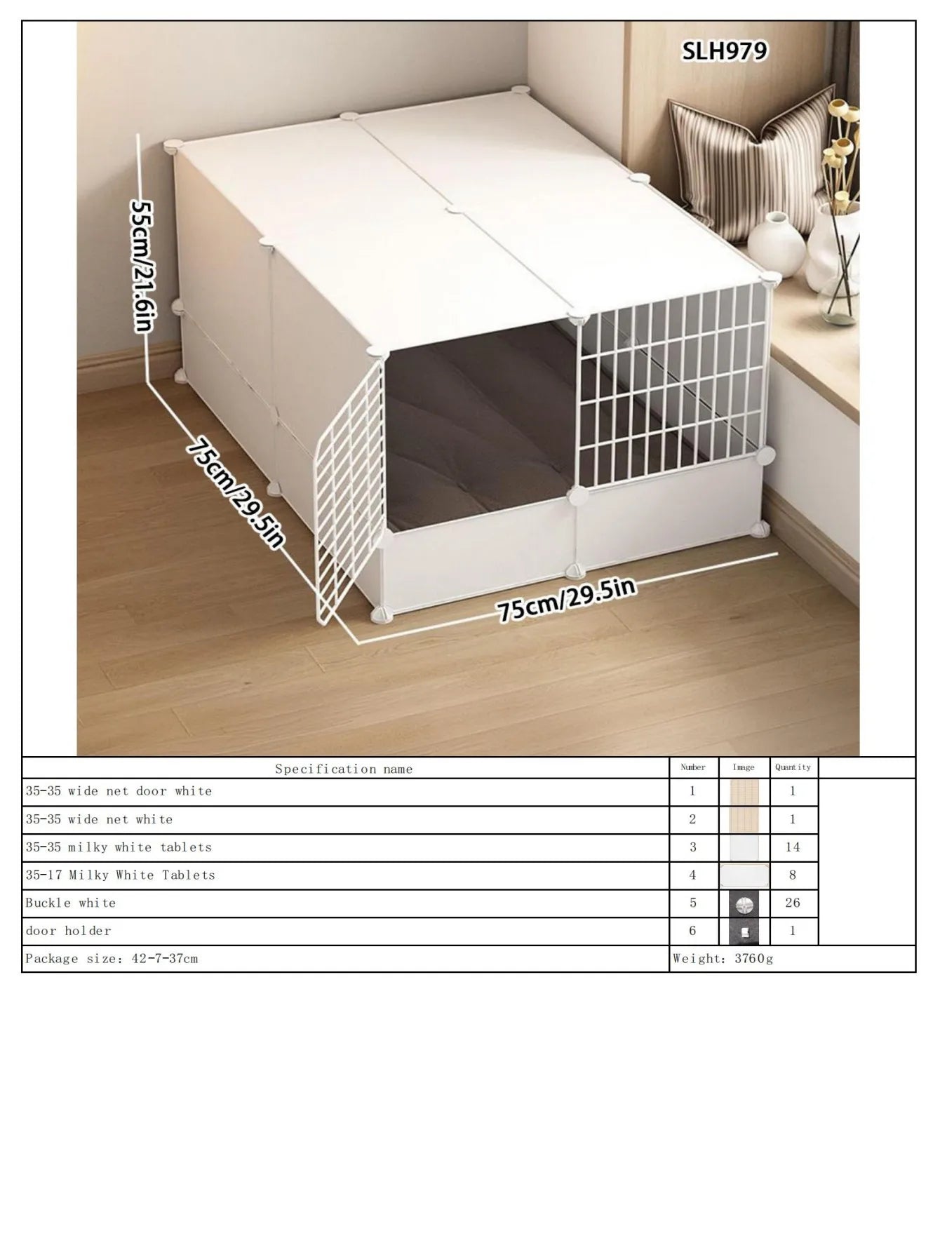 Rabbit Cage Guinea Pig Hamster House Large Villa Tray Rabbit Nest