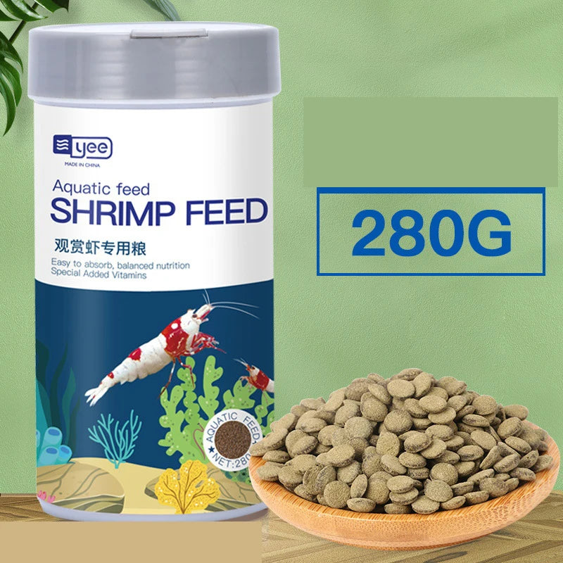 Natural Freshwater Shrimp Food Ornamental Shrimp Feed Shrimp Food Sunken Aquarium Crystal Shrimp Feed Nutrition Balance
