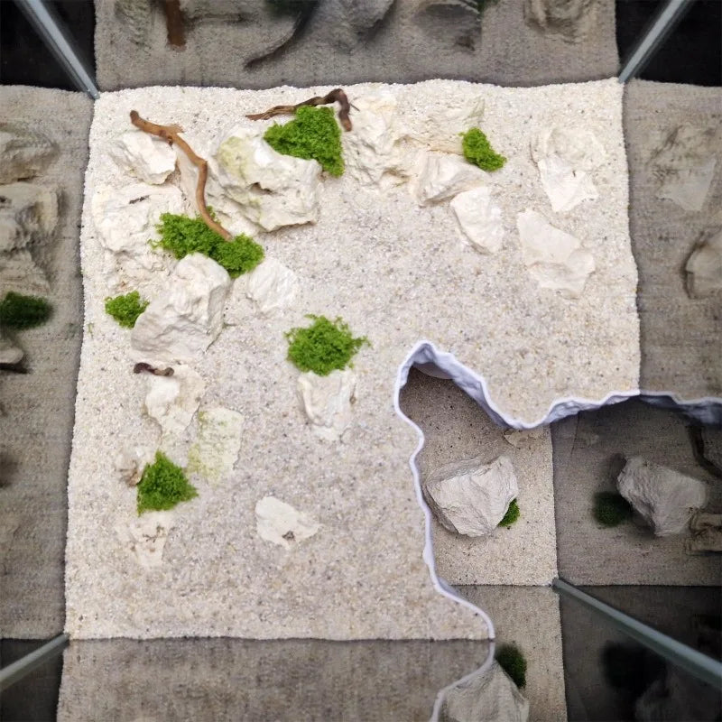 Reptile/Fish Tank Landscaping - Caves, Cliffs ,Large Elevation & Natural Simulation Fish and Reptile Supplies