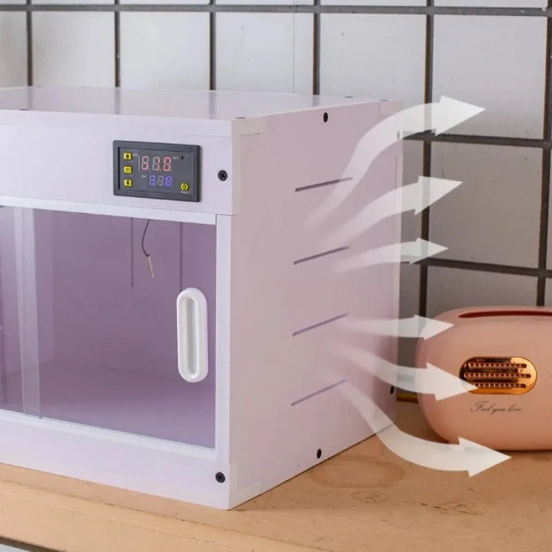 Parrot Thermostatic Feeding Box Reptile Temperature Control Waterproof Terrarium Birds Smart Box Reptiles  Guinea Pigs Pet Habitat House