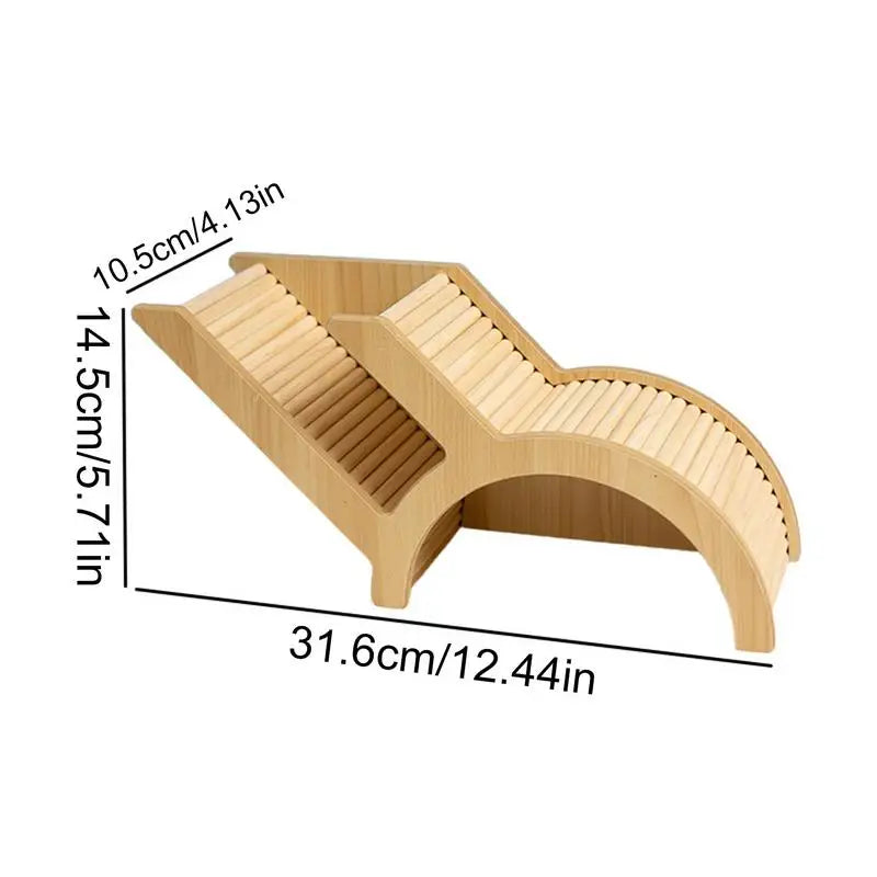 Hamster Tunnel Underground Burrow Hamster Tunnel Toy Wooden Small Animals Playpen For Gerbils And Hedgehogs