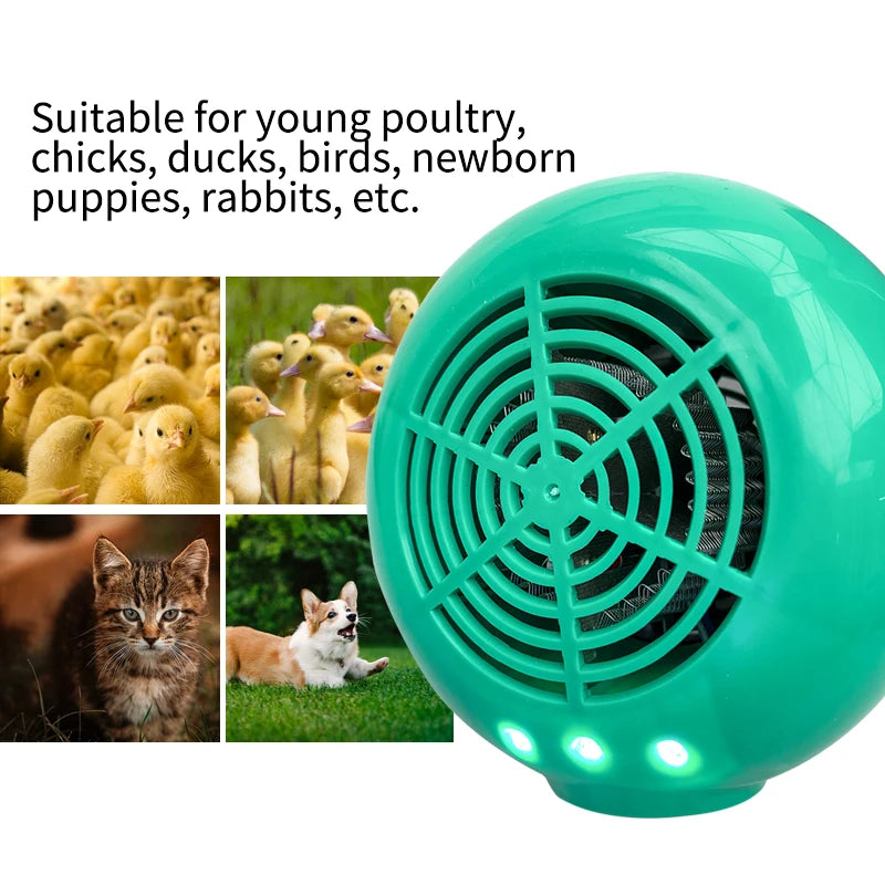 Pet Heater Animal Heating Lamp Warm Light Lamp Thermostat Thermostat Heater Reptile Box Heating Lamp 220V 150W For Incubator