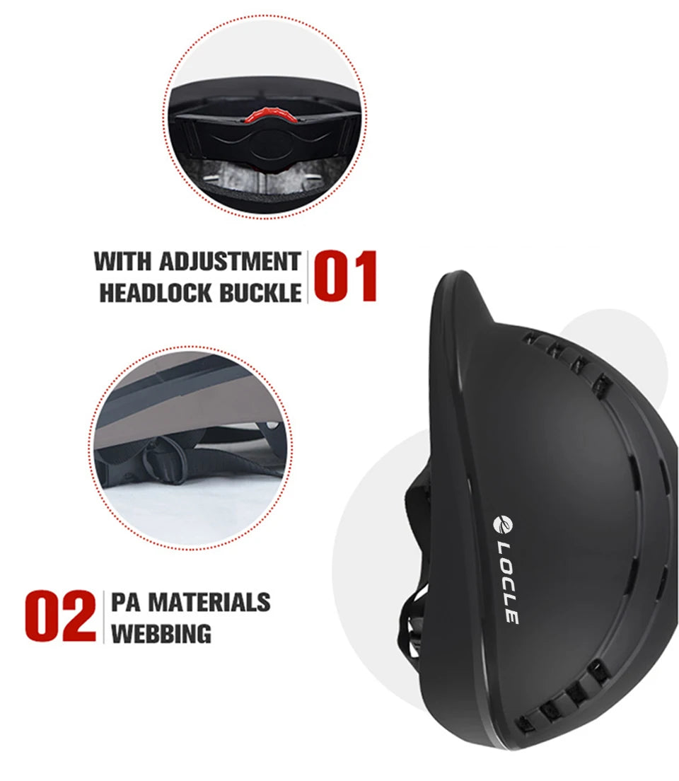 LOCLE Women Men Half Cover Sport Protective Anti Impact Cap Equestrian Helmet Adult Horse Riding Guard Hat Horse Equipment