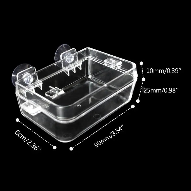 Reptiles Feeder Drinker with Suction Cup Anti-Escape Reptiles Food Bowl For Tortoise Gecko Snakes Chameleon Iguana