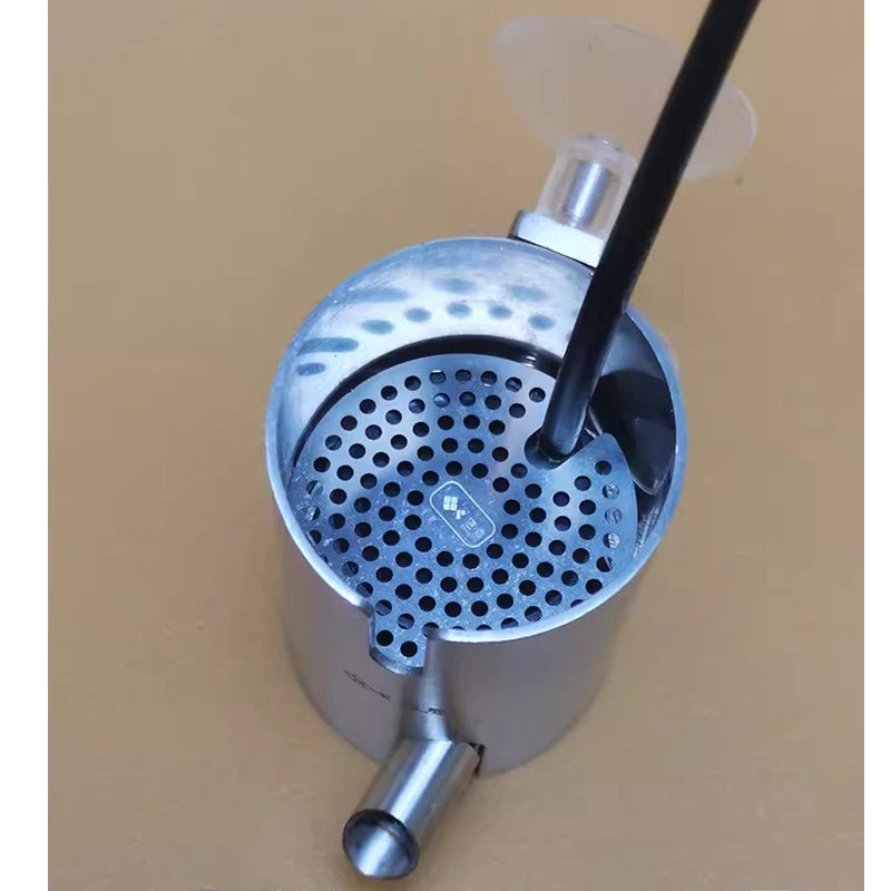 Stainless Steel MINI Film Processor Oil Removal Fish Tank Aquarium Filter Pump