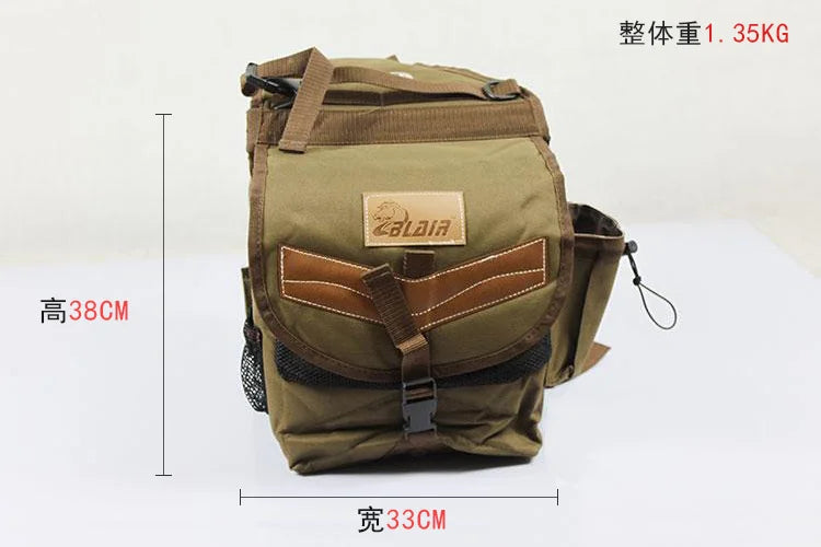 Equestrian Riding Saddle Bag Knight Equipment Western Saddle Accessories Riding Gear Oxford Cloth Waterproof