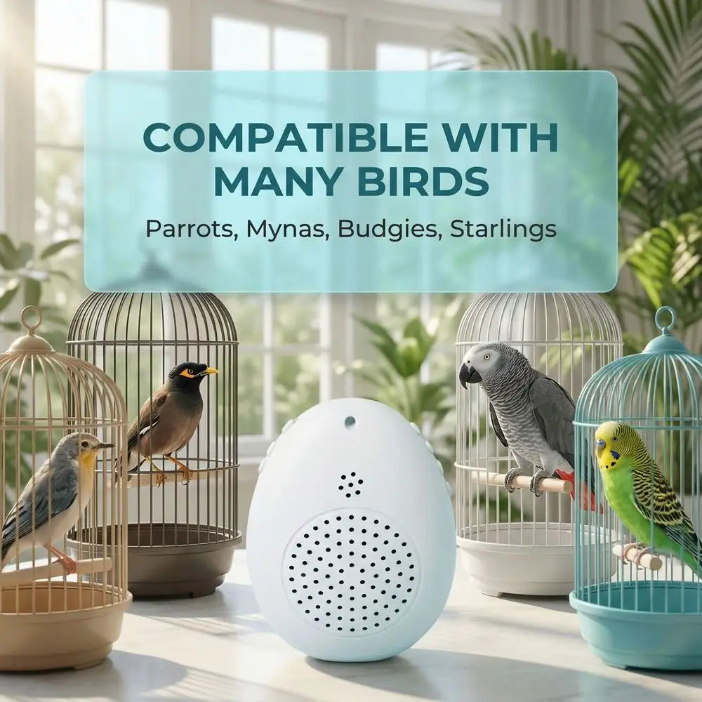 Recording Bird Learning Machine Interactive Timer-Controlled Speech Training Machine Playback Multi Segment Audio Source