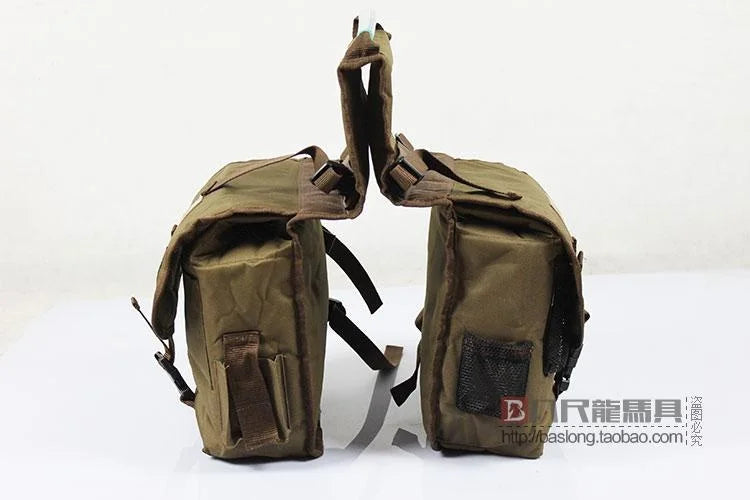 Equestrian Riding Saddle Bag Knight Equipment Western Saddle Accessories Riding Gear Oxford Cloth Waterproof