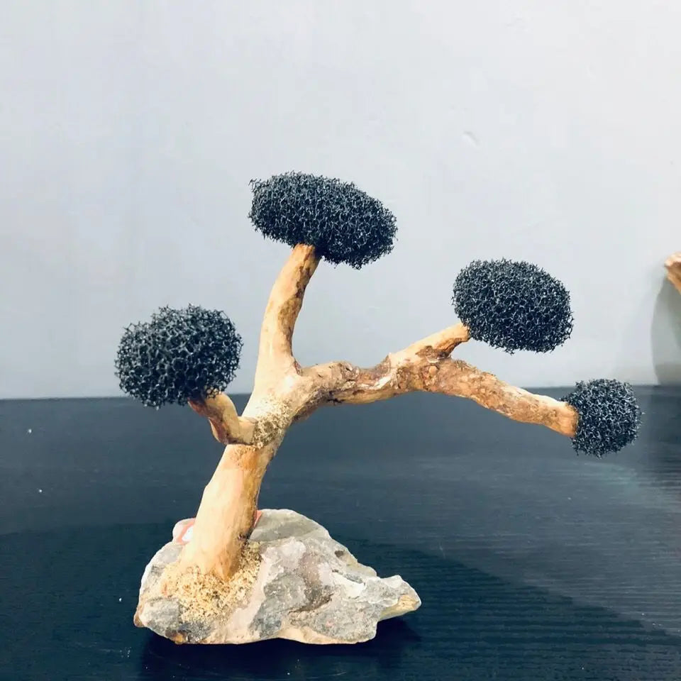 Fish tank greening wood frame planting decoration accessories Moss tree frame (no Moss) Aquarium planting driftwood decoration