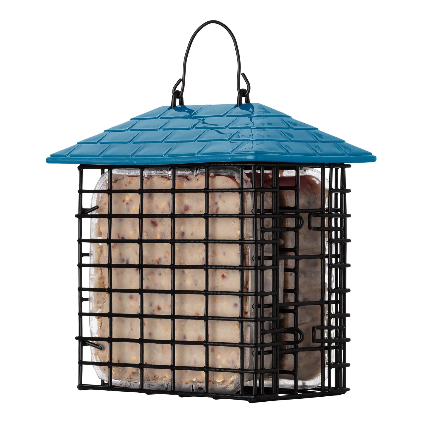 Double Suet Feeder with Weather Guard, Wild Bird, Assorted Colors, Weatherproof
