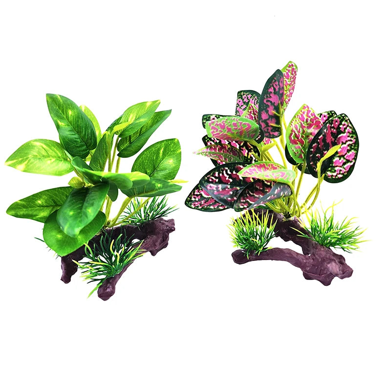 Artificial Underwater Grass Aquarium Fish Tank Simulation Decoration Aquarium Backgrounds Plants Water Grass Accessories