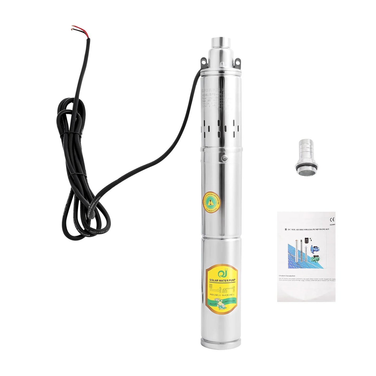 Submersible Water Pump 0.5HP – Stainless Steel, High-Efficiency Irrigation and Water Storage Pump with 213ft Lift