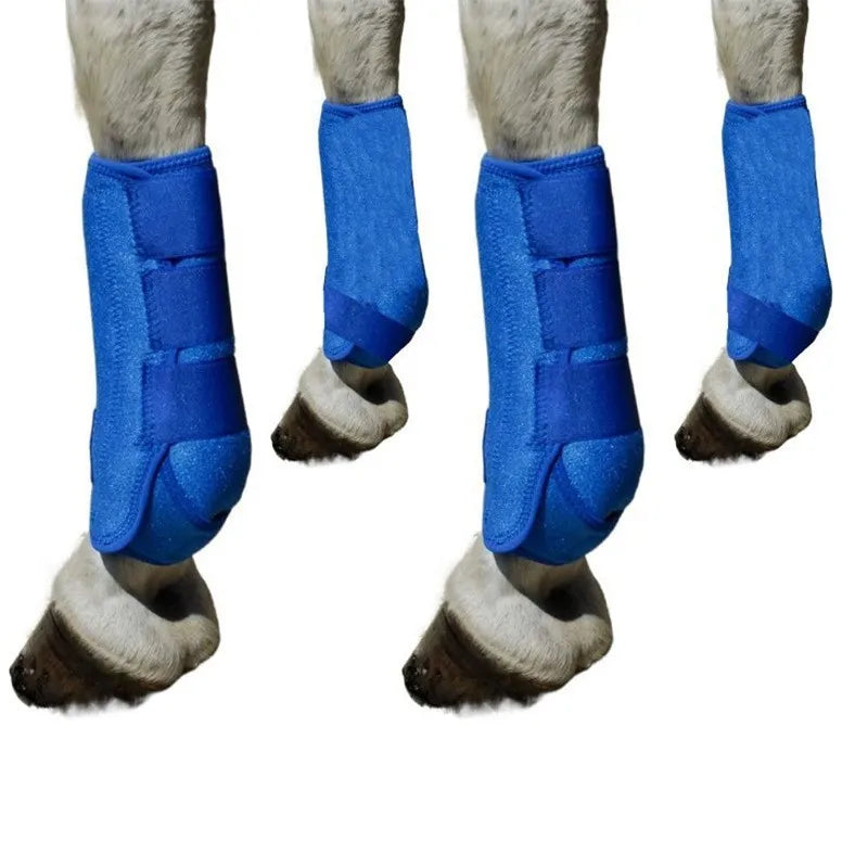 Horse leg protection against bump and scratch driving material horse gaiters Professional racing equipment Horse protective gear