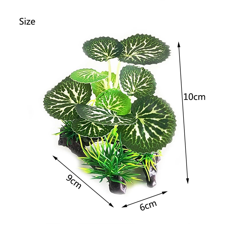 Artificial Underwater Grass Aquarium Fish Tank Simulation Decoration Aquarium Backgrounds Plants Water Grass Accessories