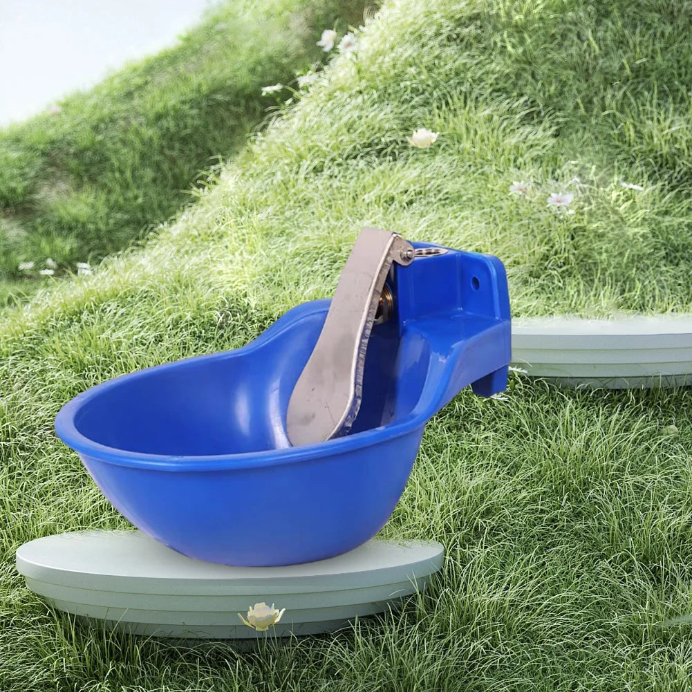 Automatic Drinking Bowl Plastic Cattle Drinking Cup Versatile Large Capacity Livestock Supplies for Cattle Horse Donkey