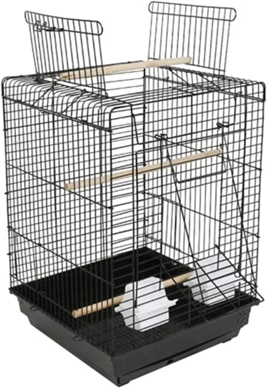 Flight Cage Large Bird Breeding Pigeon Parrot Nest Pendant Acrylic Parrot Supplies Pet Bird Cage Top Opening