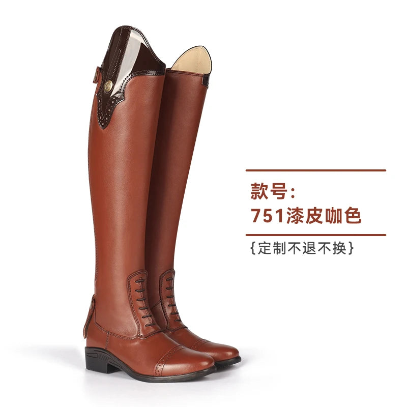 Riding Boots Custom-made Equestrian Boots Anti-slip Obstacle Boots horse riding boots