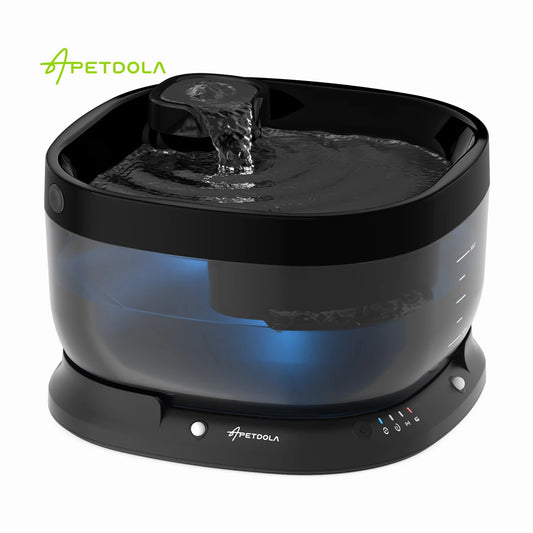 APETDOLA 7L Wireless Dog Water Drinking Fountain Auto Sensor for Dogs Cat Pet Water Dispenser Accessories
