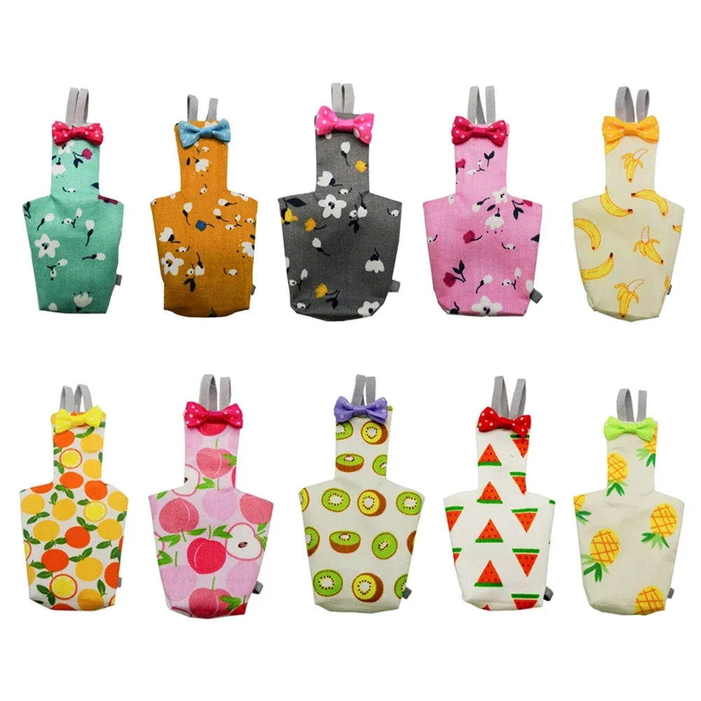 Parrot Diaper Flight Suit Diaper Clothes Parrot Parakeet Pigeon Medium Large Pet Bird