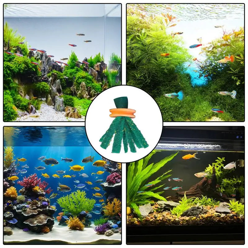 10Pcs Fish egg collector Hatchery Spawning Mop Spawning Mop For Fish Aquarium Bucket Adornment Aquarium Hideout Breed Breeding