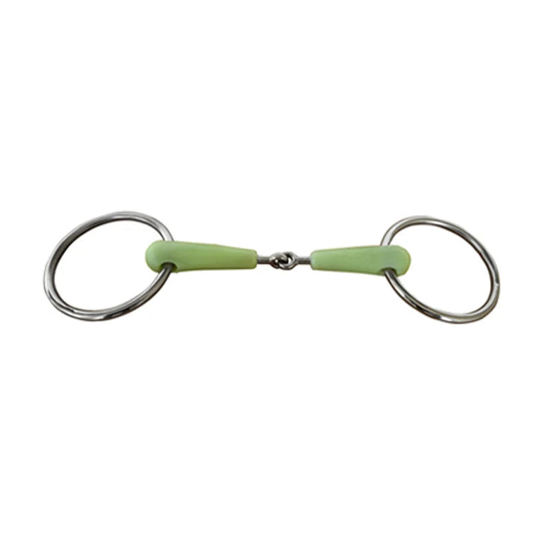 Horse Snaffle Bit Stainless Steel Eggbutt Bit Horse Chew Jointed Mouth Bit Horse Training Equipment Equestrian Products