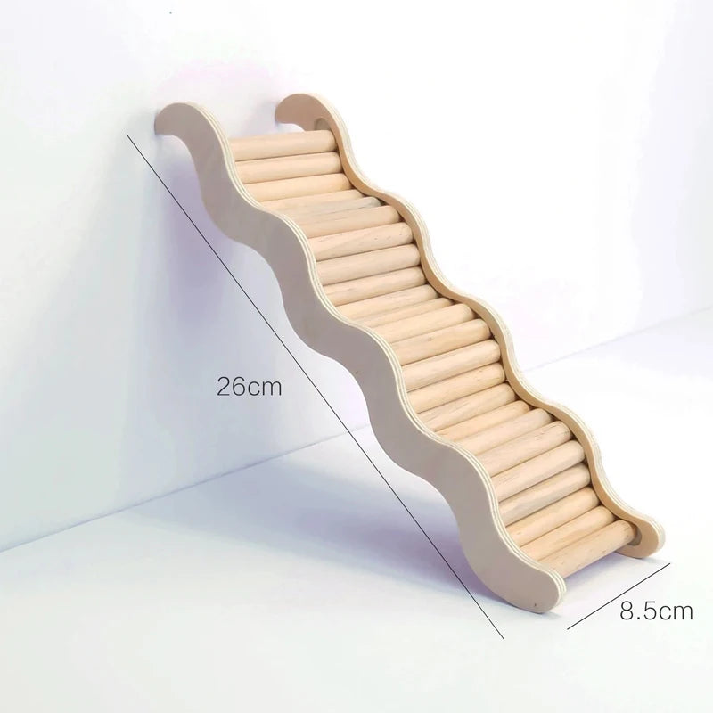Non-toxic Wooden Climbing Toys No Paint No Wax Play Accessories
