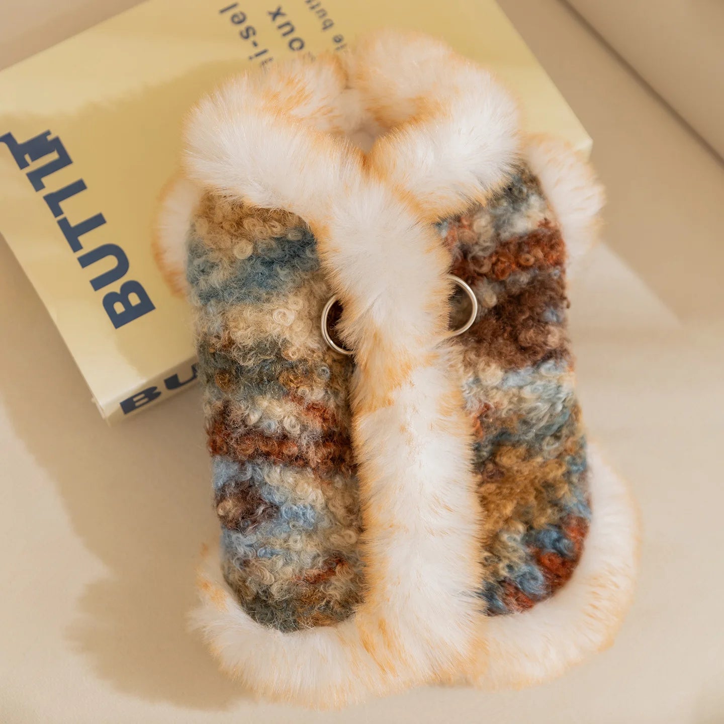 Winter Autumn Warm Clothes Dog Velvet Vest For Small Medium Puppy Bichon Teddy Thicken Pet Warm Clothes New Year Dog Clothing and Cat Clothing