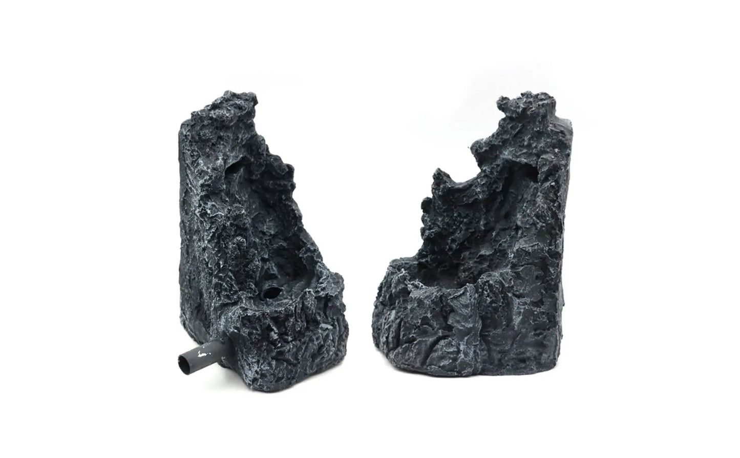 Aquatic Habitat Sand Waterfall Decoration Colorfast-Resistant Aquatic Habitat Sand Waterfall Kit Fish Habitat Landscape