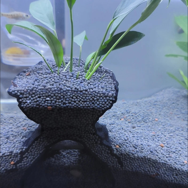 Fish Tank Cliff  & Underground Cave Shelter for Fish Shrimp Reptile Hiding, Landscaping Ornament 3D Printed Aquarium Decoration