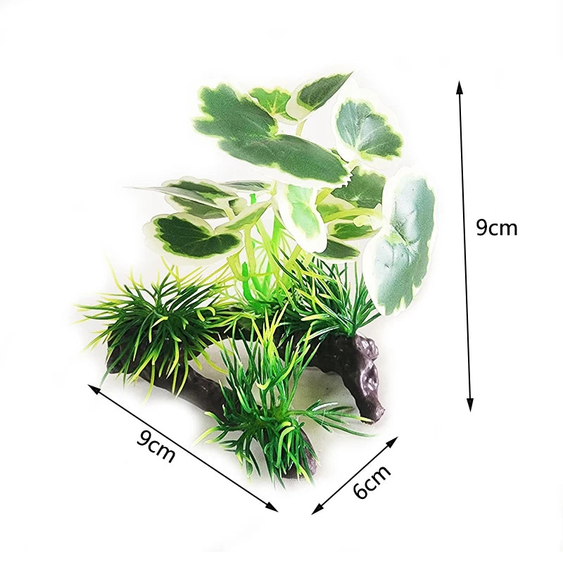 Artificial Underwater Grass Aquarium Fish Tank Simulation Decoration Aquarium Backgrounds Plants Water Grass Accessories
