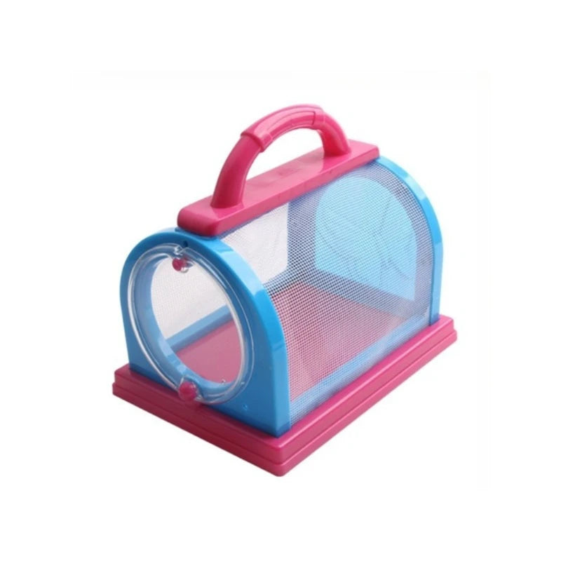 Summer Bird Cage Parrot Transfer Large Space Portable Parrot Carrying Cage Breathable Insect Observation Cages Bird Accessories